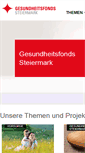Mobile Screenshot of gesundheitsportal-steiermark.at